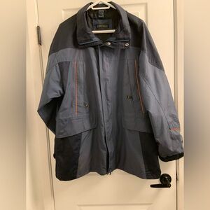 Men's Two-Tone Navy and Slate Outdoor Jacket